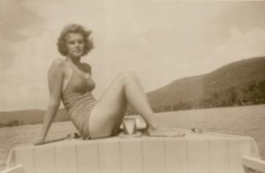 Iris Peele on Lake George